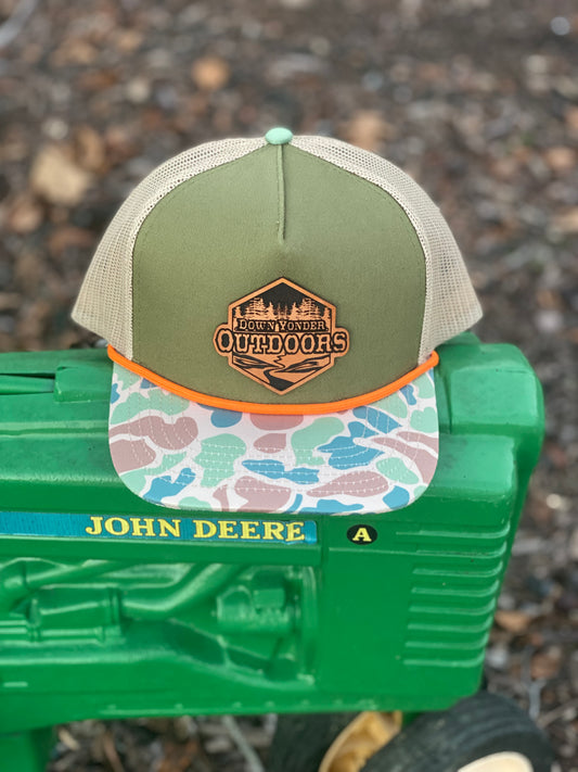 Youth field camo hat